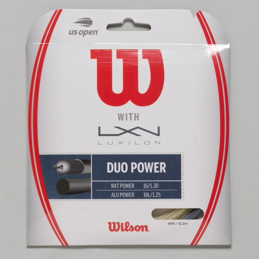 Wilson Duo Power ALU Power 125 + NXT Power 16 1 Wilson Duo Power ALU Power 125 + NXT Power 16