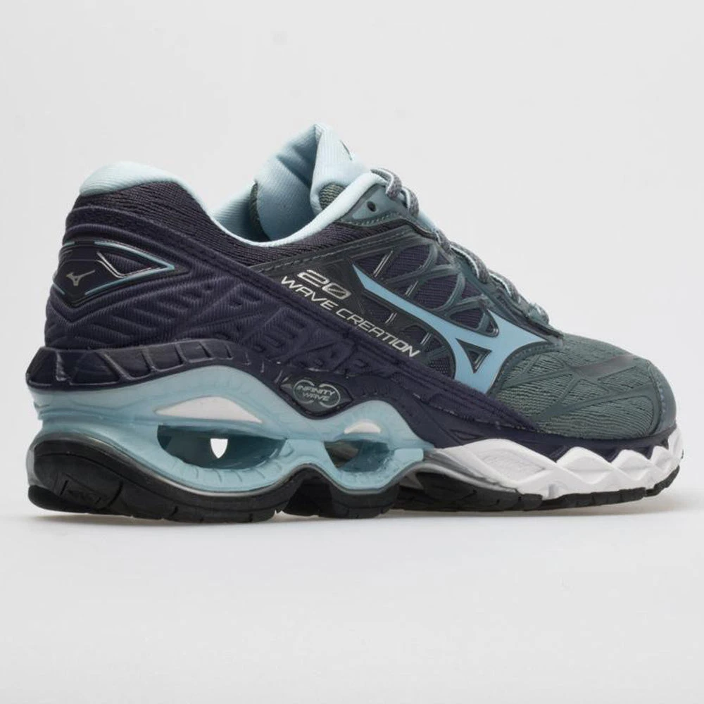 Mizuno Wave Creation 20 Women's Graphite/Cool Blue 6 Mizuno Wave Creation 20 Women's Graphite/Cool Blue - Image 6