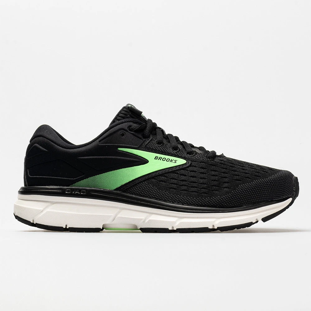 Brooks Dyad 11 Women's Black/Ebony/Green 1 Brooks Dyad 11 Women's Black/Ebony/Green