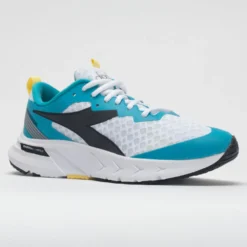 Diadora Mythos Blushield Volo Women's White/Scuba Blue -On Running || BROOKS || Hoka Sales Store 046293 5