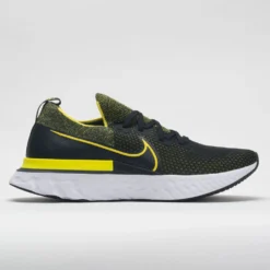 Nike React Infinity Run Flyknit Men's Black/Sonic Yellow