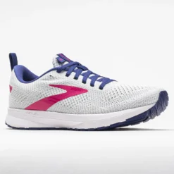 Brooks Revel 5 Women's White/Navy/Pink -On Running || BROOKS || Hoka Sales Store 047265 5