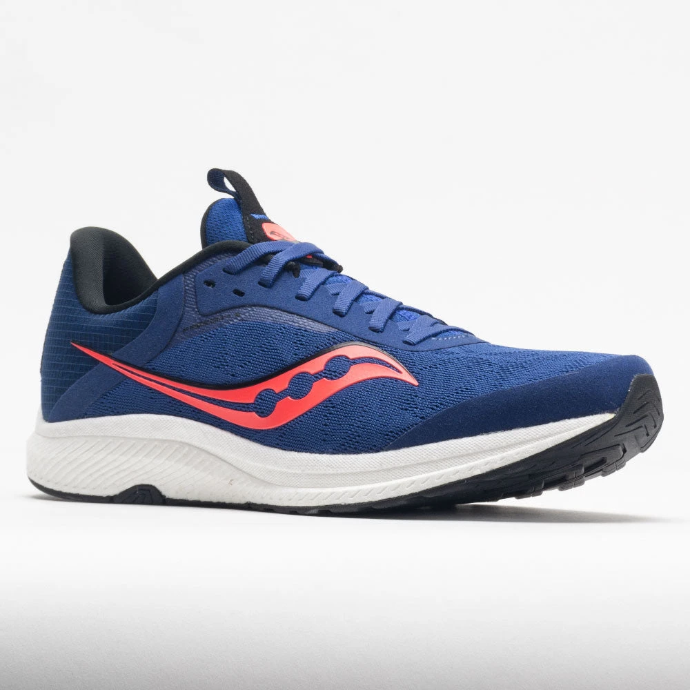 Saucony Freedom 5 Men's Sapphire/Vizi Red 5 Saucony Freedom 5 Men's Sapphire/Vizi Red - Image 5