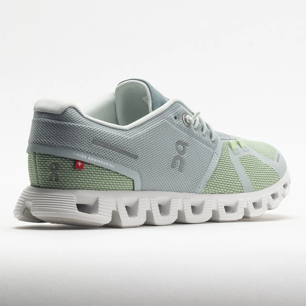 On Running On Cloud 5 Combo Women's Glacier/Meadow 6 On Running On Cloud 5 Combo Women's Glacier/Meadow - Image 6