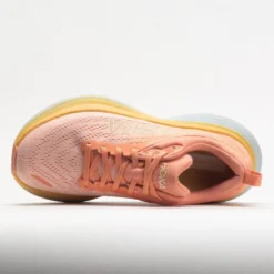 HOKA Bondi 8 Women's Shell Coral/Peach Parfait 8 HOKA Bondi 8 Women's Shell Coral/Peach Parfait -On Running || BROOKS || Hoka Sales Store 048475 2