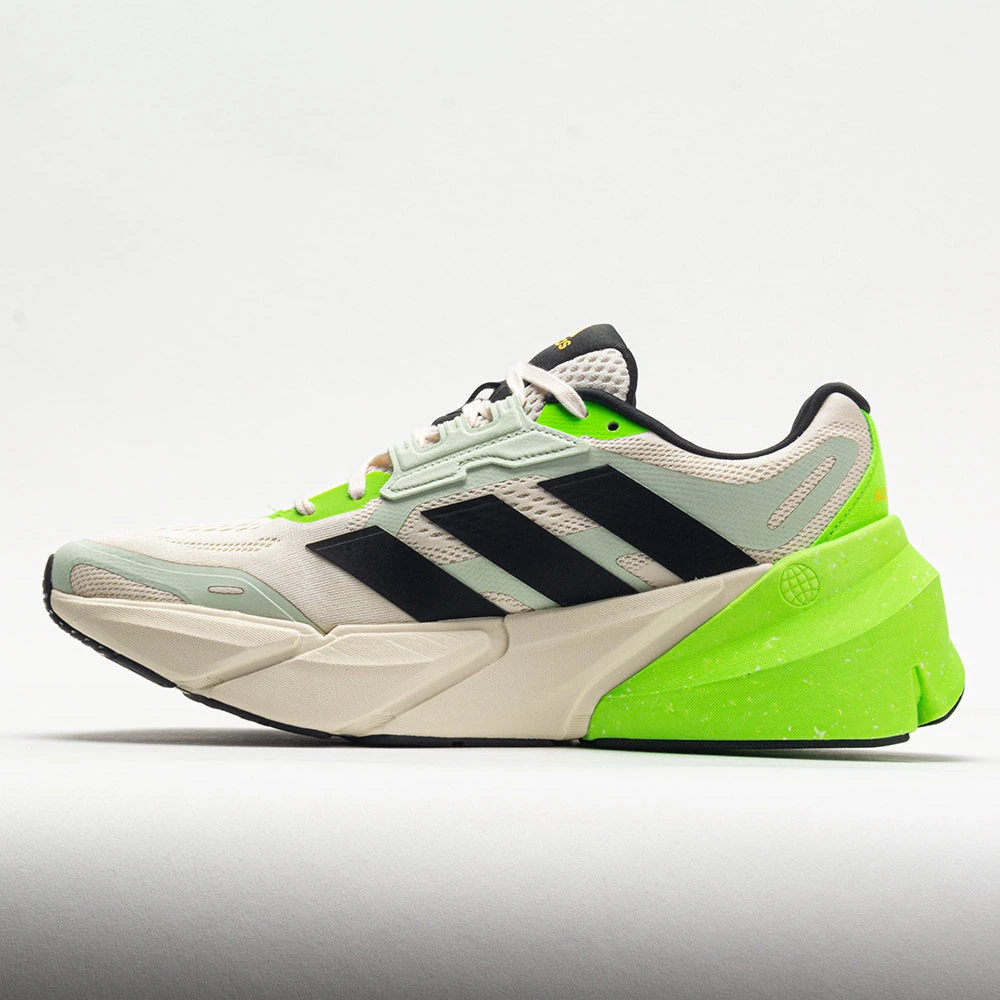 Adidas AdiSTAR Men's Chalk White/Black/Solar Green 2 Adidas AdiSTAR Men's Chalk White/Black/Solar Green - Image 2