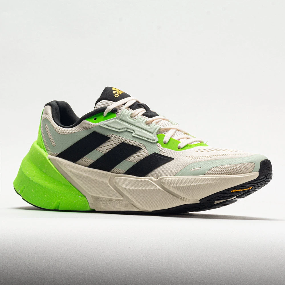 Adidas AdiSTAR Men's Chalk White/Black/Solar Green 5 Adidas AdiSTAR Men's Chalk White/Black/Solar Green - Image 5