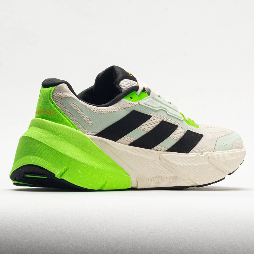 Adidas AdiSTAR Men's Chalk White/Black/Solar Green 6 Adidas AdiSTAR Men's Chalk White/Black/Solar Green - Image 6