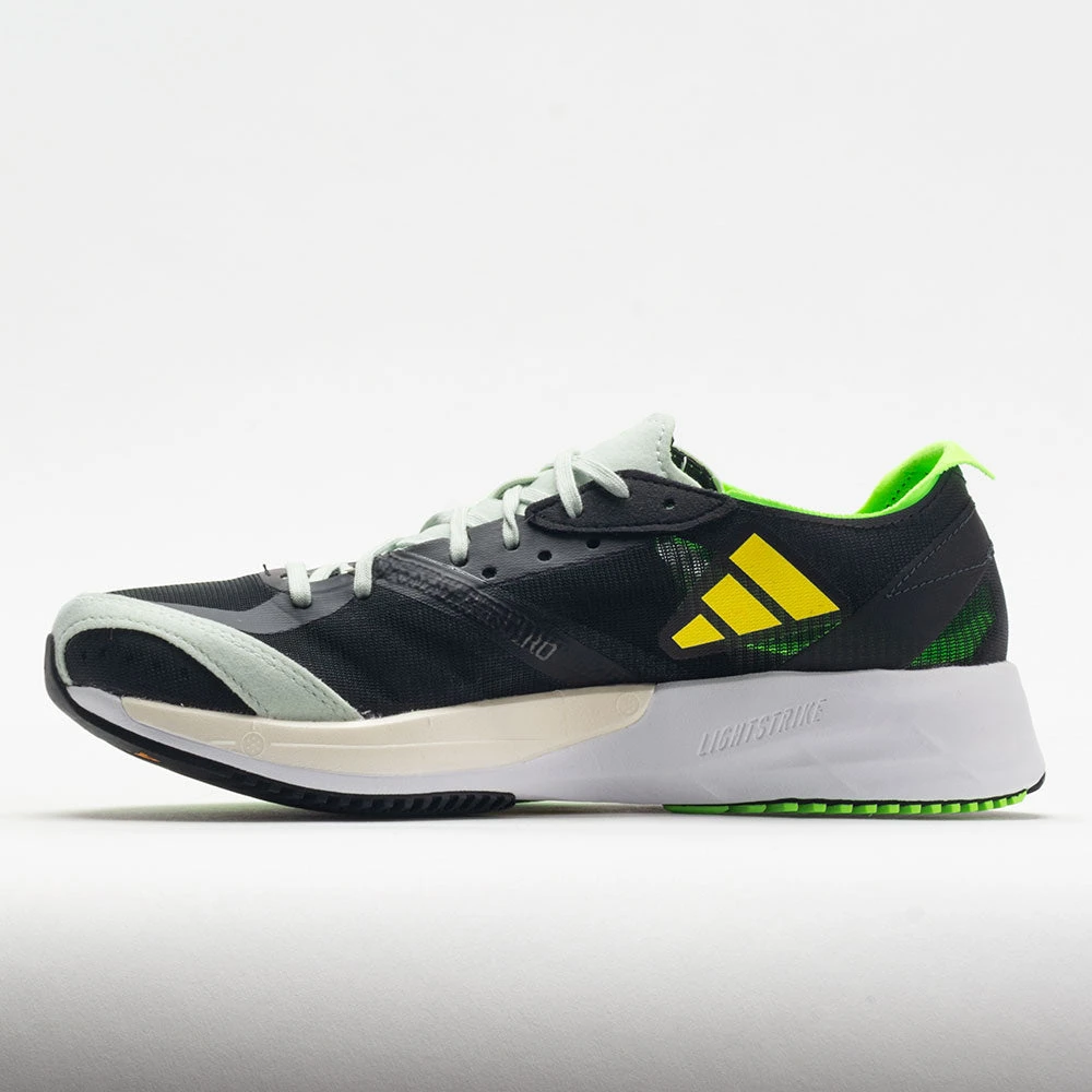 Adidas Adizero Adios 7 Women's Core Black/Beam Yellow/Solar Green 2 Adidas Adizero Adios 7 Women's Core Black/Beam Yellow/Solar Green - Image 2