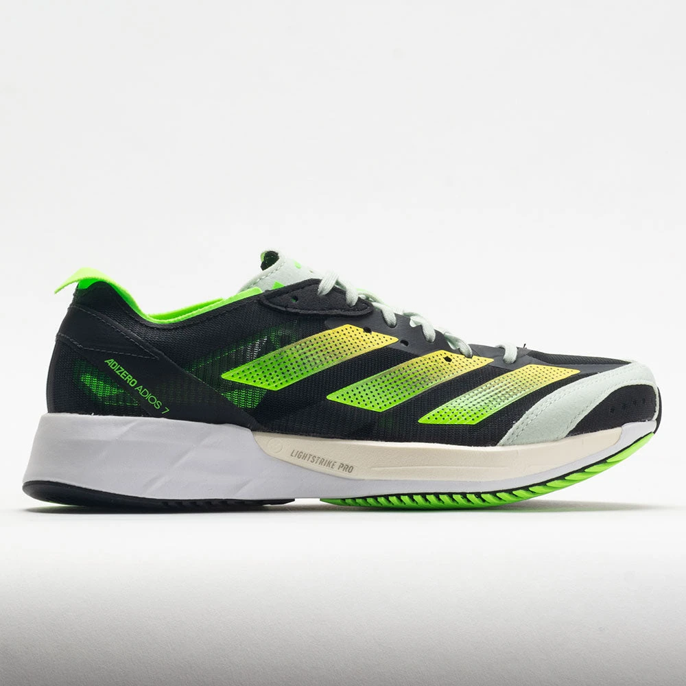 Adidas Adizero Adios 7 Women's Core Black/Beam Yellow/Solar Green 1 Adidas Adizero Adios 7 Women's Core Black/Beam Yellow/Solar Green