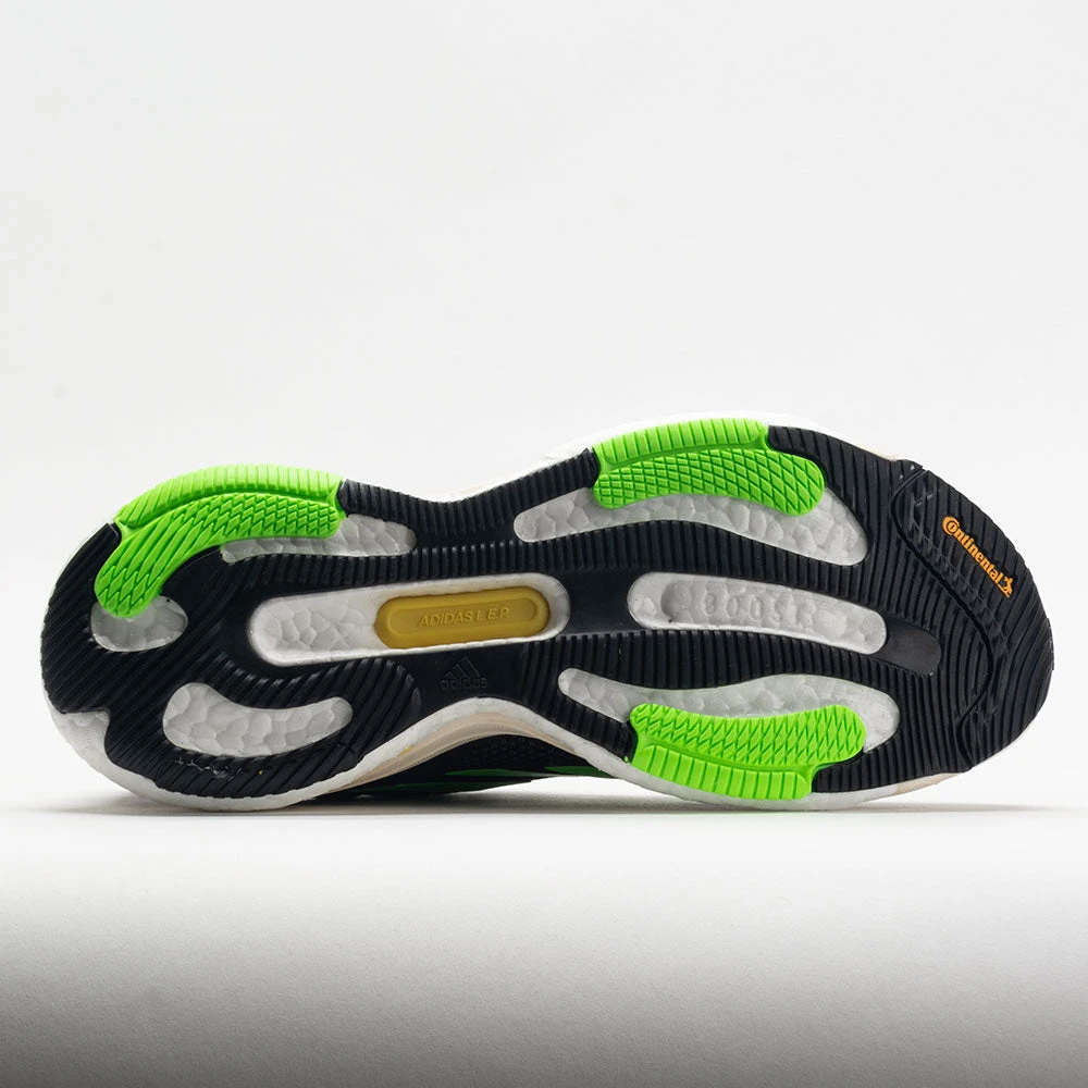 Adidas Solar Glide 5 Men's Black/Solar Green/Beam Yellow 4 Adidas Solar Glide 5 Men's Black/Solar Green/Beam Yellow - Image 4