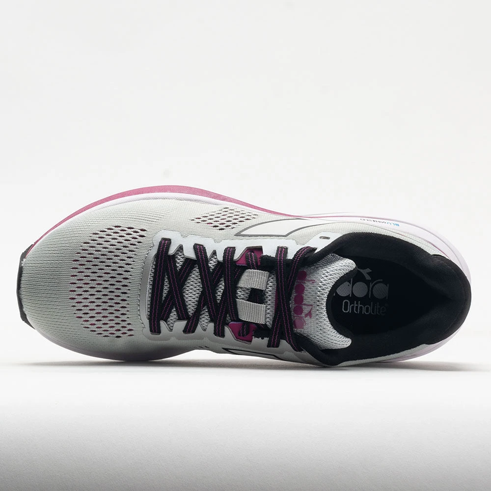 Diadora Mythos Blushield Vortice 7 Women's Silver Dd/Black/White 3 Diadora Mythos Blushield Vortice 7 Women's Silver Dd/Black/White - Image 3