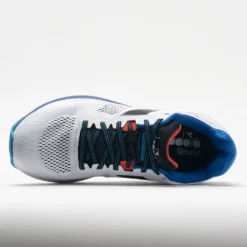 Diadora Mythos Blushield Vortice 7 Men's White/Black/Turkish Sea -On Running || BROOKS || Hoka Sales Store 048597 2