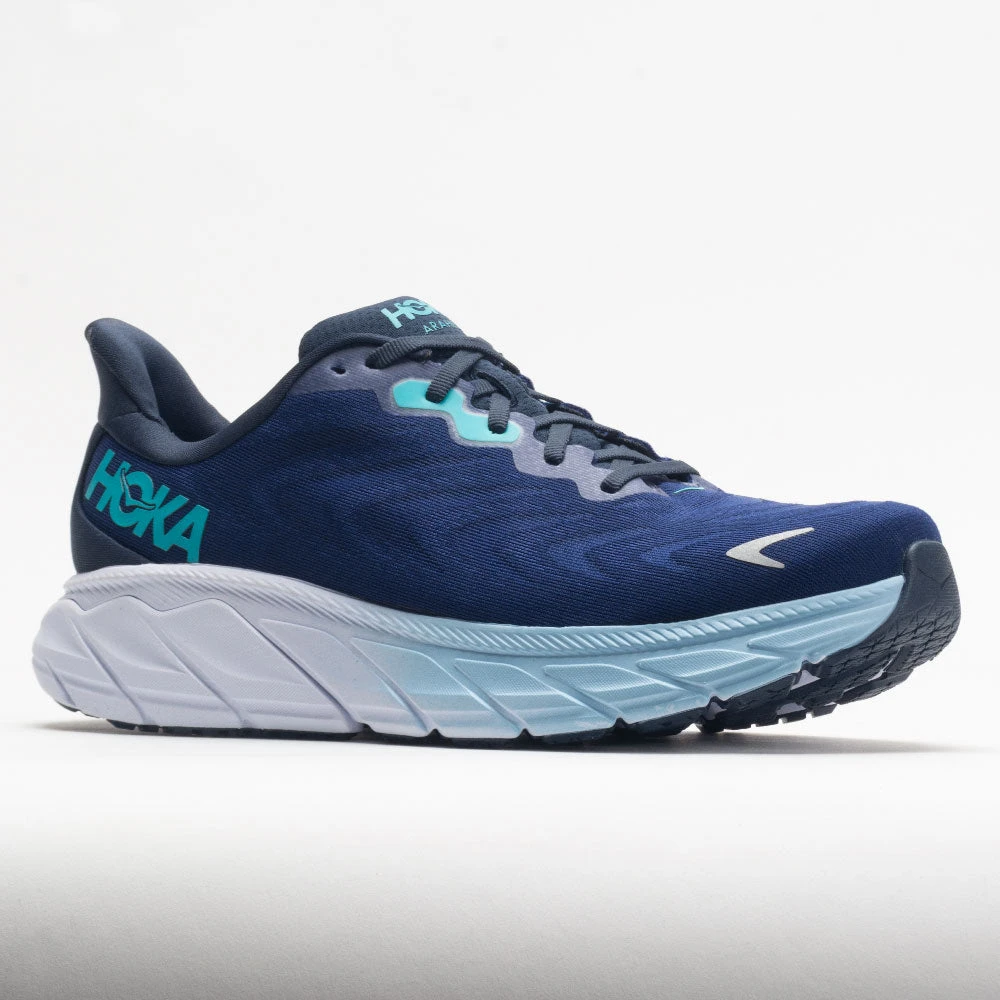 HOKA Arahi 6 Men's Outer Space/Bellwether Blue 5 HOKA Arahi 6 Men's Outer Space/Bellwether Blue - Image 5