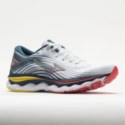 Mizuno Wave Sky 6 Women's White/Hibiscus -On Running || BROOKS || Hoka Sales Store 049119 5