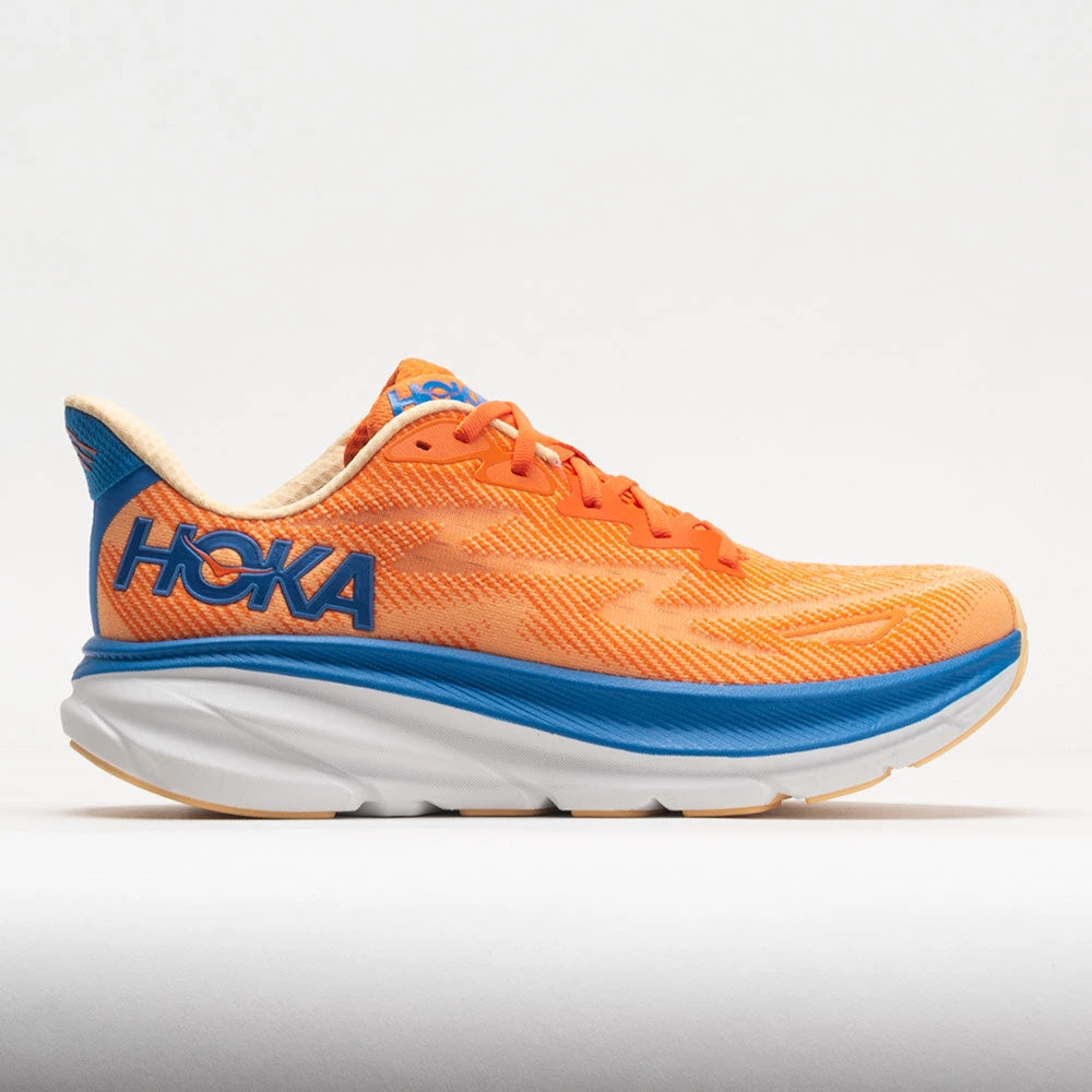 HOKA Clifton 9 Men's Vibrant Orange/Impala 1 HOKA Clifton 9 Men's Vibrant Orange/Impala