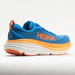 HOKA Bondi 8 Men's Coastal Sky/Vibrant Orange -On Running || BROOKS || Hoka Sales Store 049225 6