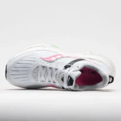 Saucony Tempus Women's White/VIZI Pink -On Running || BROOKS || Hoka Sales Store 049342 2