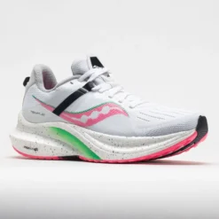 Saucony Tempus Women's White/VIZI Pink -On Running || BROOKS || Hoka Sales Store 049342 5
