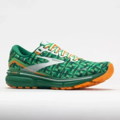Brooks Ghost 15 Women's Run Lucky Green/White/Orange -On Running || BROOKS || Hoka Sales Store 049534 5