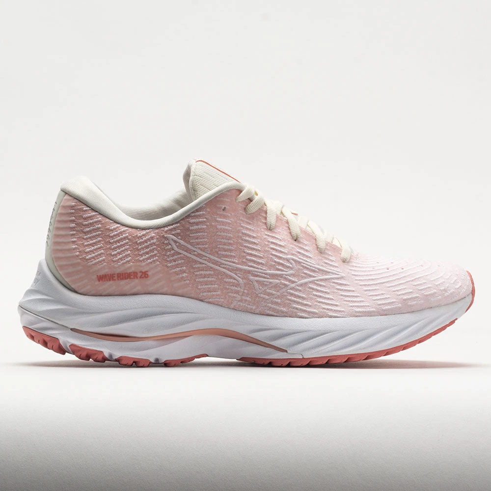 Mizuno Wave Rider 26 Mesh Women's White/Vaporous Grey 1 Mizuno Wave Rider 26 Mesh Women's White/Vaporous Grey