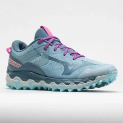 Mizuno Wave Mujin 9 Women's Forget Me Not/Nimbus Cloud -On Running || BROOKS || Hoka Sales Store 049757 5