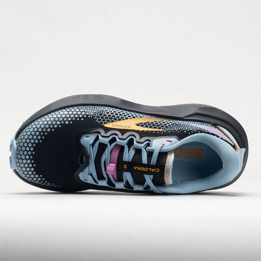Brooks Caldera 6 Women's Black/Blue/Yellow 3 Brooks Caldera 6 Women's Black/Blue/Yellow - Image 3