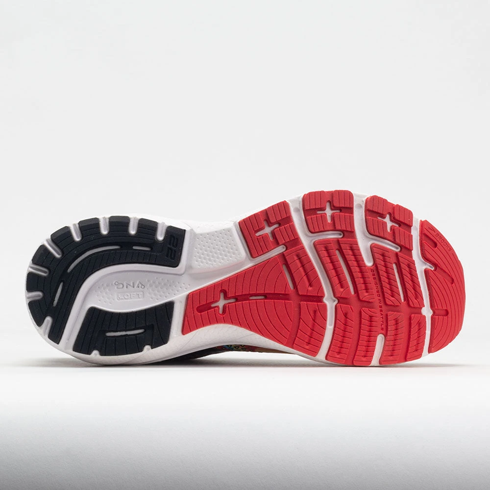 Brooks Adrenaline GTS 22 Women's Disco Black/Bittersweet/Limelight 4 Brooks Adrenaline GTS 22 Women's Disco Black/Bittersweet/Limelight - Image 4