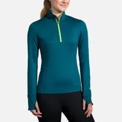 Brooks Dash 1/2 Zip Women's 32 Brooks Dash 1/2 Zip Women's -On Running || BROOKS || Hoka Sales Store 056547 341 1