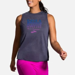 Brooks Distance Graphic Tank Women's (2020) -On Running || BROOKS || Hoka Sales Store 056801 470 1