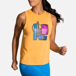 Brooks Distance Graphic Tank Women's (2020) -On Running || BROOKS || Hoka Sales Store 056801 766 1