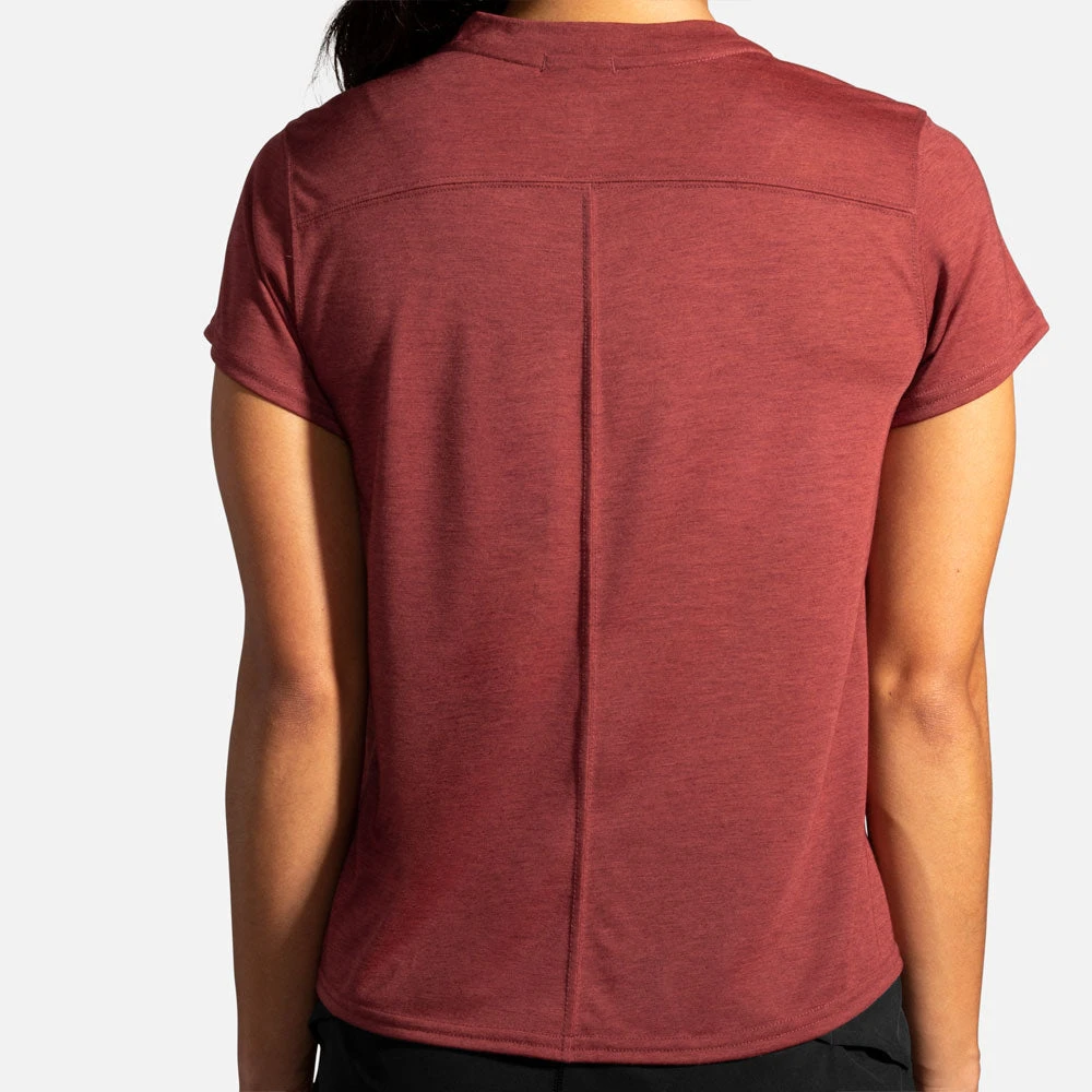 Brooks Distance Graphic Short Sleeve Women's (2020) 6 Brooks Distance Graphic Short Sleeve Women's (2020) - Image 6