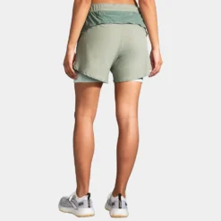 Brooks Chaser 5" 2-in-1 Shorts Women's -On Running || BROOKS || Hoka Sales Store 056804 326 2