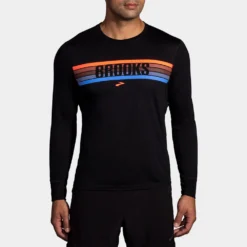 Brooks Distance Graphic Long Sleeve Men's -On Running || BROOKS || Hoka Sales Store 056816 002 1