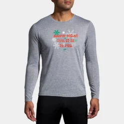 Brooks Distance Graphic Long Sleeve Men's