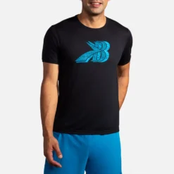 Brooks Distance Graphic Short Sleeve Men's 29 Brooks Distance Graphic Short Sleeve Men's -On Running || BROOKS || Hoka Sales Store 056934 043 1