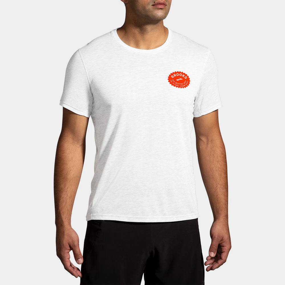Brooks Distance Graphic Short Sleeve Men's 1 Brooks Distance Graphic Short Sleeve Men's