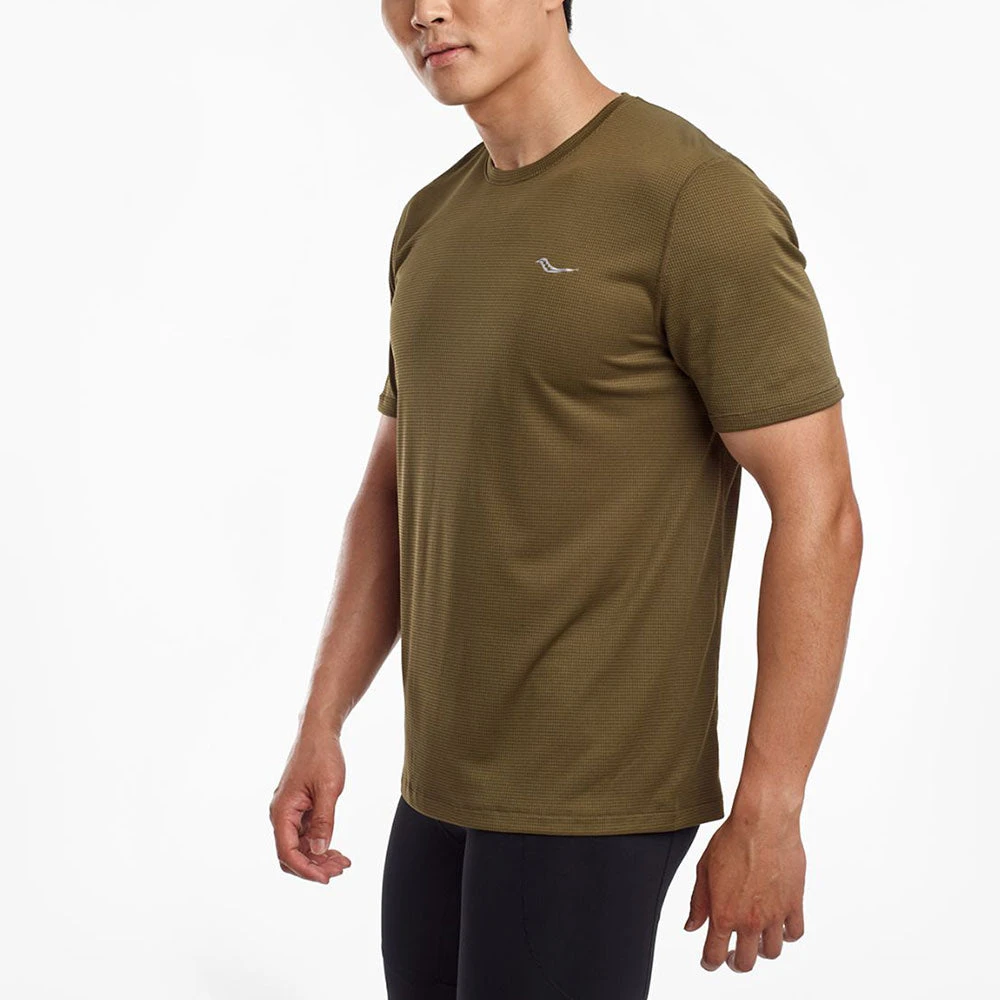 Saucony Stopwatch Short Sleeve Men's 3 Saucony Stopwatch Short Sleeve Men's - Image 3