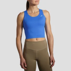 Brooks Run Within Crop Tank Women's -On Running || BROOKS || Hoka Sales Store 057176 414 1
