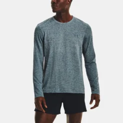 Under Armour Seamless Stride Long Sleeve Men's -On Running || BROOKS || Hoka Sales Store 057450 414 1