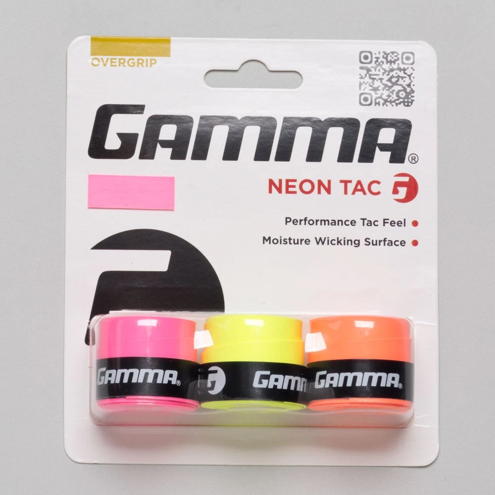 Gamma Neon Tac Overgrip 3 Pack 1 Gamma Neon Tac Overgrip 3 Pack