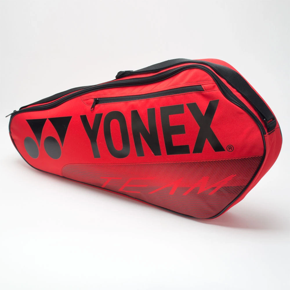 Yonex Team 3 Pack Racquet Bag Red 1 Yonex Team 3 Pack Racquet Bag Red