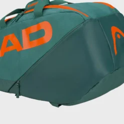 HEAD Pro Racquet Bag M 6 Pack Dark Cyan/Fluorescent Orange -On Running || BROOKS || Hoka Sales Store 073398 4
