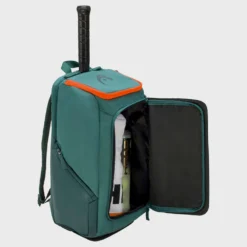 HEAD Pro Racquet Backpack 28L Dark Cyan/ Fluorescent Orange -On Running || BROOKS || Hoka Sales Store 073399 3