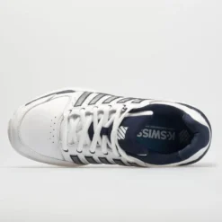 K-Swiss Hypercourt Express Leather Men's White/Navy/Silver -On Running || BROOKS || Hoka Sales Store 113347 2