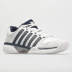 K-Swiss Hypercourt Express Leather Men's White/Navy/Silver -On Running || BROOKS || Hoka Sales Store 113347 5