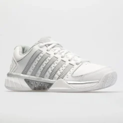 K-Swiss Hypercourt Express Leather Women's White/Silver/Glacier Gray -On Running || BROOKS || Hoka Sales Store 113359 5