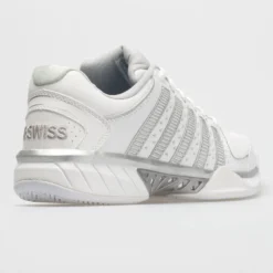 K-Swiss Hypercourt Express Leather Women's White/Silver/Glacier Gray -On Running || BROOKS || Hoka Sales Store 113359 6