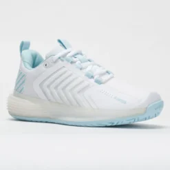 K-Swiss Ultrashot 3 Women's White/Blue Glow -On Running || BROOKS || Hoka Sales Store 116123 5