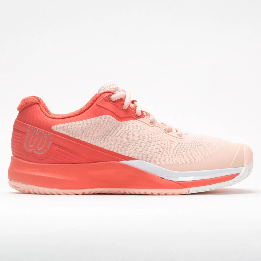 Wilson Rush Pro 3.5 Women's Tropical Peach/Hot Coral/White 1 Wilson Rush Pro 3.5 Women's Tropical Peach/Hot Coral/White